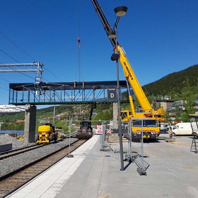 GC-Bro Gång och Cykelbro Åre