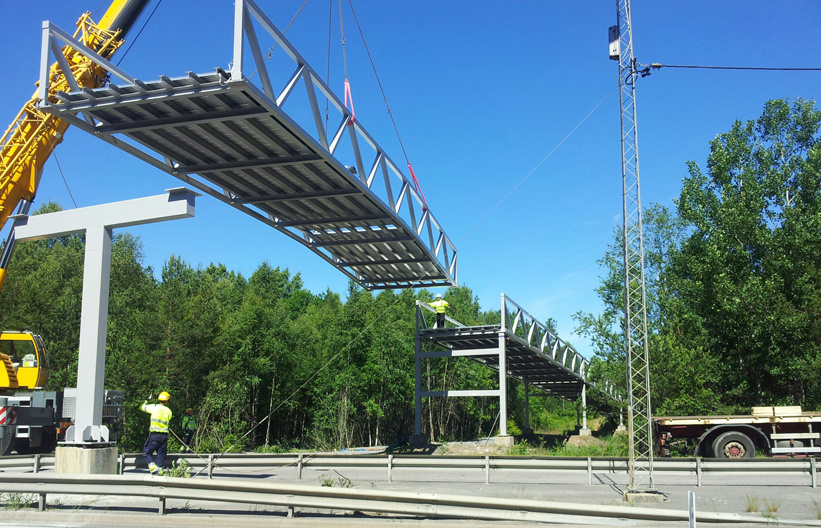 Gång- och cykelbro Haninge Kommun GC-Bro Haninge Kommun