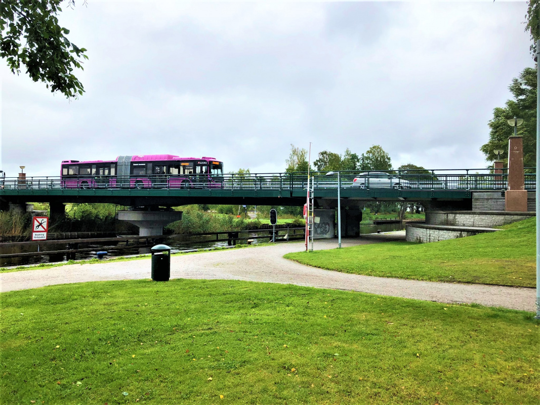 Tillverkning och montage av stål på Skebäcksbron i Örebro. Vägbro Örebro