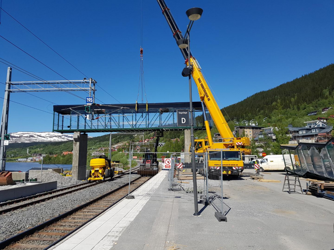 GC-Bro Gång och Cykelbro Åre